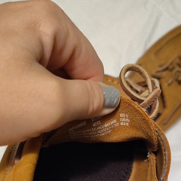 Faded Glory Tan Boat Shoes for Men - Picture 2 of 3